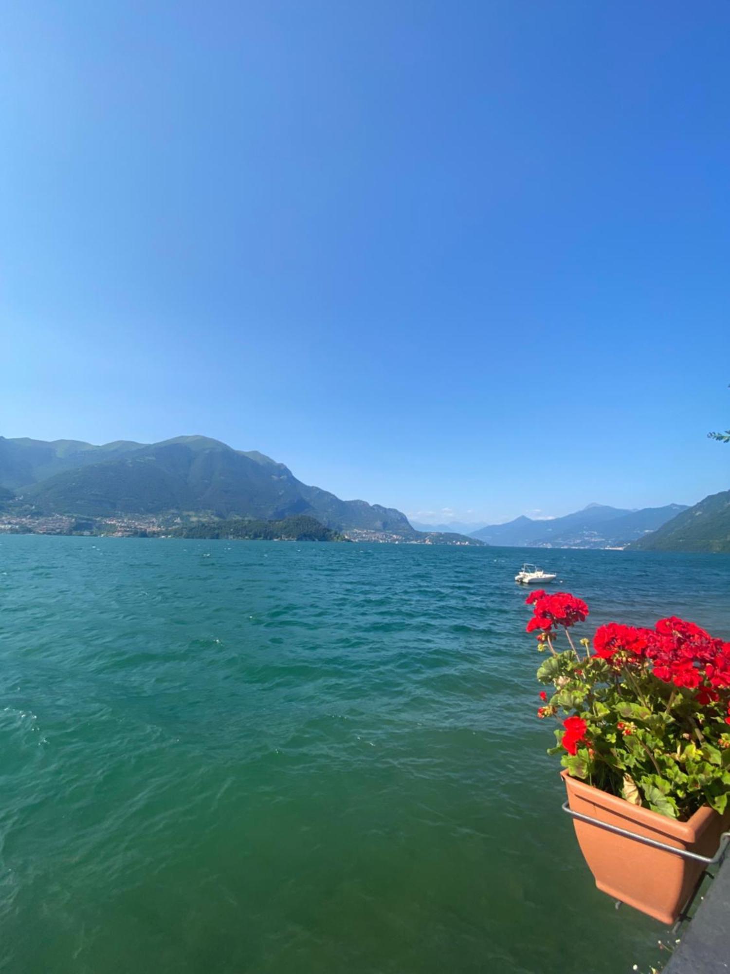 Peonia Apartment - Appartamento Vista Lago เลซเซโน ภายนอก รูปภาพ