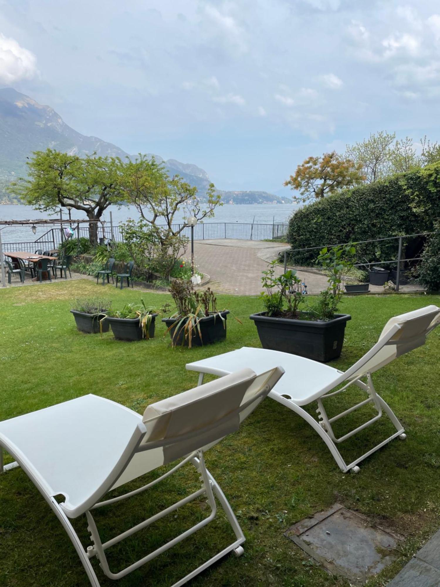 Peonia Apartment - Appartamento Vista Lago เลซเซโน ภายนอก รูปภาพ