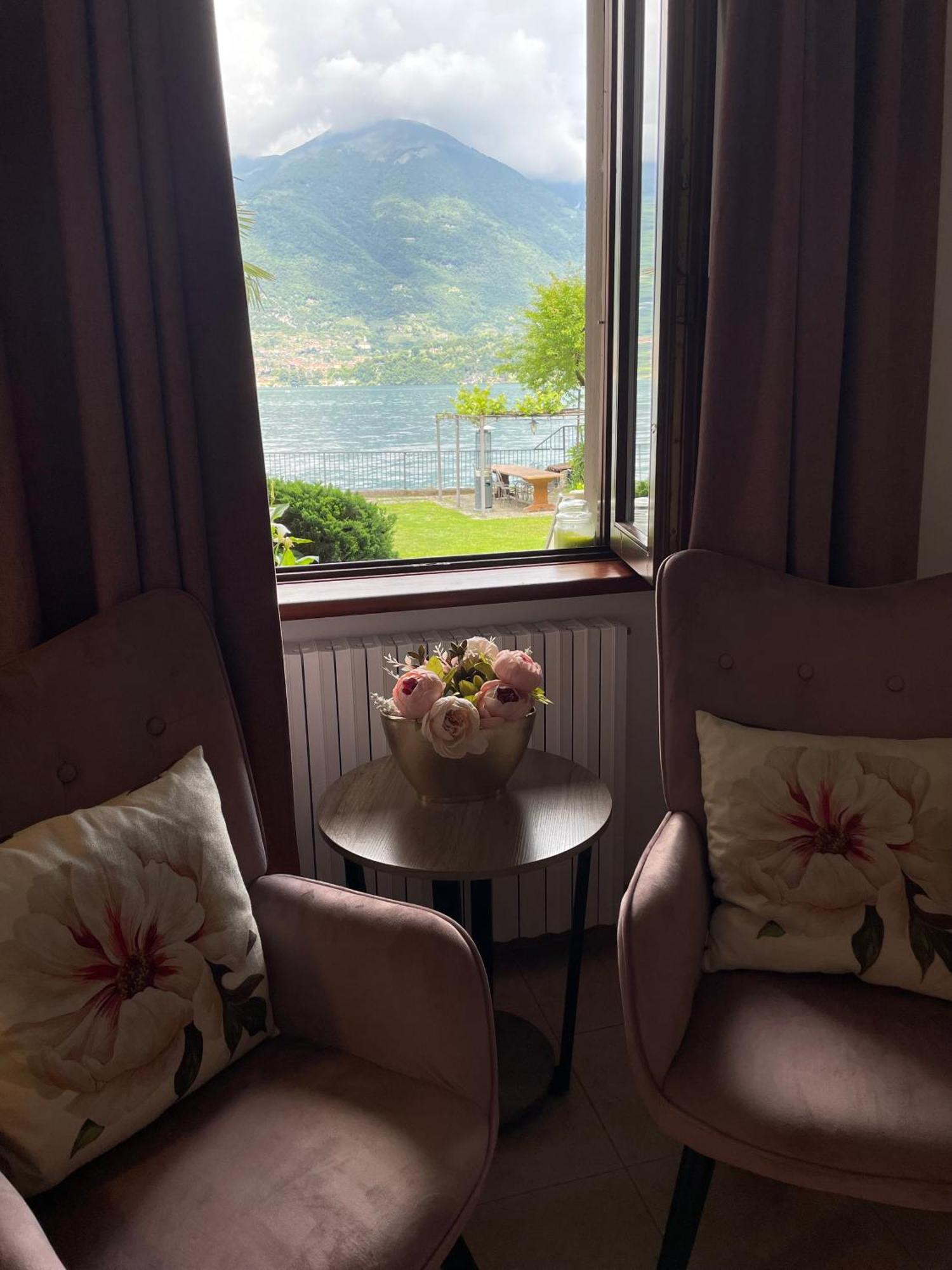 Peonia Apartment - Appartamento Vista Lago เลซเซโน ภายนอก รูปภาพ
