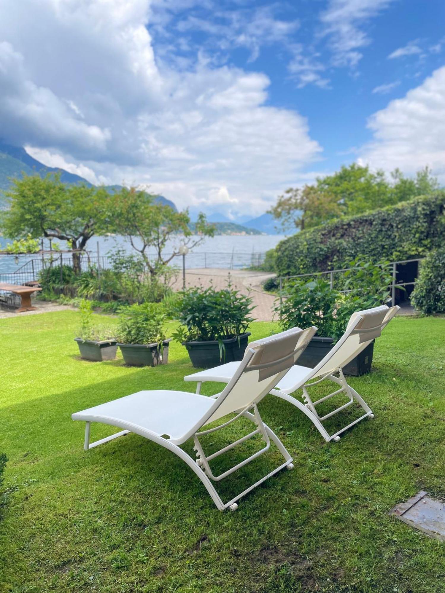 Peonia Apartment - Appartamento Vista Lago เลซเซโน ภายนอก รูปภาพ